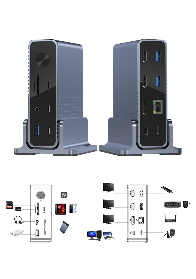 USB-CType-C-Universal-Docking-Station